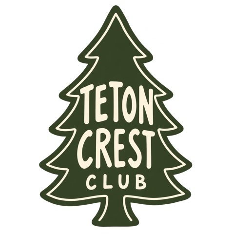 Teton Crest Club tree logo